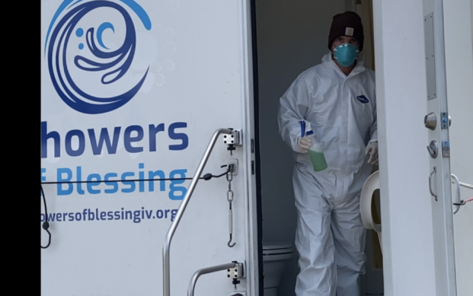 Shower Program Continues to Help Homeless Despite Pandemic Challenges URI